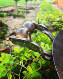 Disco de Arado Premium – Alavanca de Ferro Torneado & Cabo de Madeira Rústica