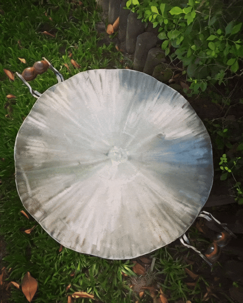 Disco de Arado Premium – Alavanca de Ferro Torneado & Cabo de Madeira Rústica