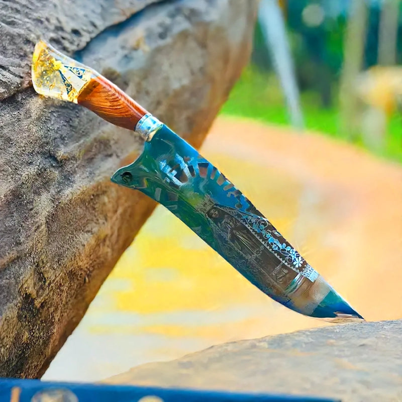 Faca Artesanal Santa Maria – Cutelaria Forjada à Mão